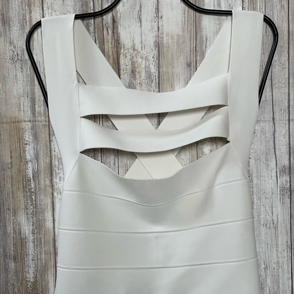 Hervé Léger Icon Strappy Mini Dress - Picture 12 of 16